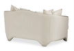 Aico London Place Loveseat in Light Champagne - Bargain Furniture (Detroit, MI)