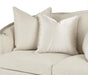 Aico London Place Loveseat in Light Champagne - Bargain Furniture (Detroit, MI)