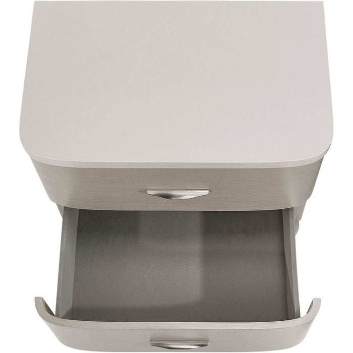 AICO Eclipse Nightstand in Moonlight - Bargain Furniture (Detroit, MI)