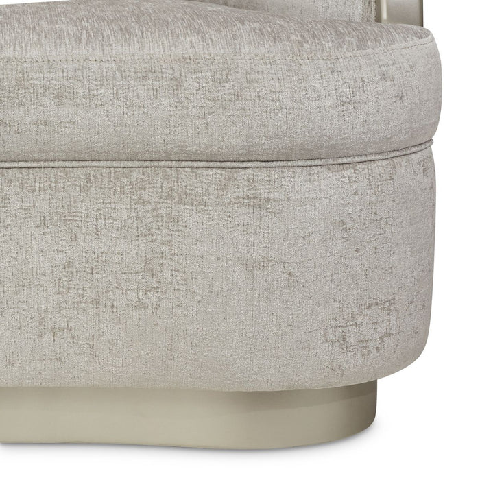AICO Lanna Matching Chair in Storm Silver Mist - Bargain Furniture (Detroit, MI)