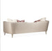 AICO Furniture Linea Sofa in Silver Mist - Bargain Furniture (Detroit, MI)