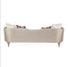 AICO Furniture Linea Sofa in Silver Mist - Bargain Furniture (Detroit, MI)