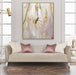 AICO Furniture Linea Sofa in Silver Mist - Bargain Furniture (Detroit, MI)