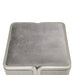 AICO Furniture Linea Linea Ottoman Gray Pearl in Silver Mist - Bargain Furniture (Detroit, MI)