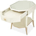 AICO La Rachelle Octagonal End Table w/ Drawer in Medium Champagne - Bargain Furniture (Detroit, MI)