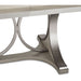 AICO Eclipse Oval Dining Table in Moonlight - Bargain Furniture (Detroit, MI)