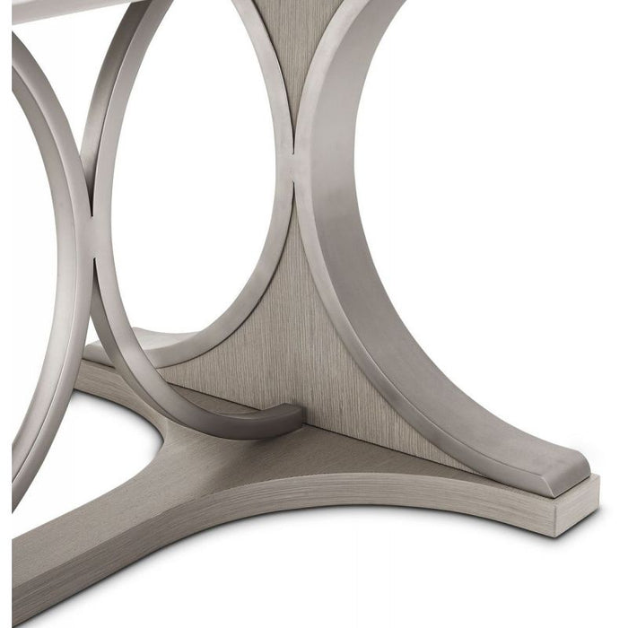AICO Eclipse Oval Dining Table in Moonlight - Bargain Furniture (Detroit, MI)
