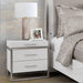 AICO Marquee Nightstand in Cloud White - Bargain Furniture (Detroit, MI)