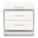 AICO Marquee Nightstand in Cloud White - Bargain Furniture (Detroit, MI)