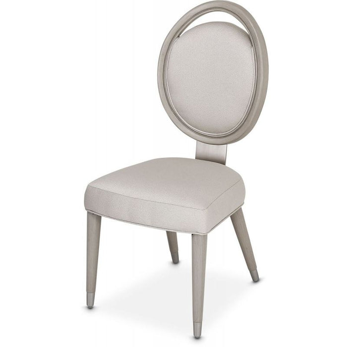 AICO Eclipse Side Chair (Set of 2) in Moonlight - Bargain Furniture (Detroit, MI)