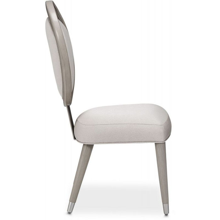 AICO Eclipse Side Chair (Set of 2) in Moonlight - Bargain Furniture (Detroit, MI)