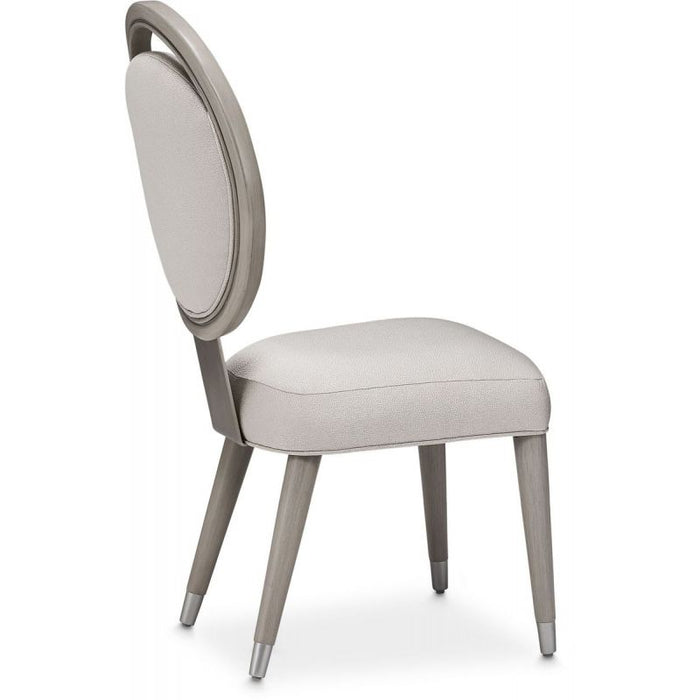 AICO Eclipse Side Chair (Set of 2) in Moonlight - Bargain Furniture (Detroit, MI)