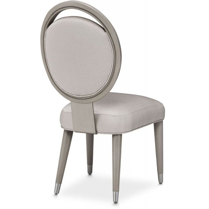 AICO Eclipse Side Chair (Set of 2) in Moonlight - Bargain Furniture (Detroit, MI)