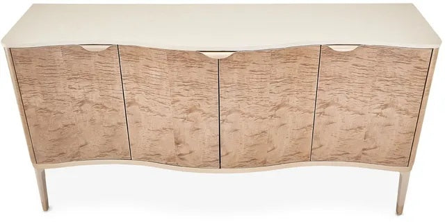 AICO Malibu Crest Sideboard in Blush - Bargain Furniture (Detroit, MI)