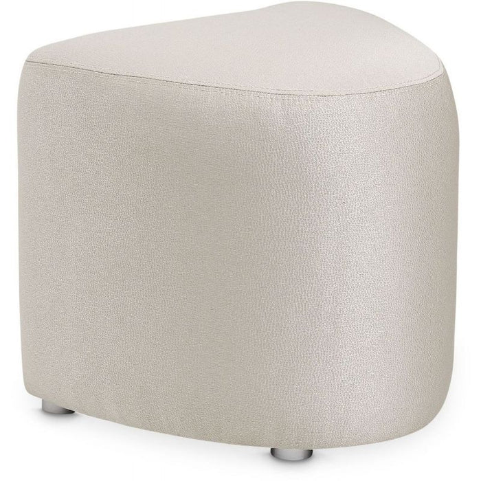 AICO Eclipse Vanity Stool in Moonlight - Bargain Furniture (Detroit, MI)