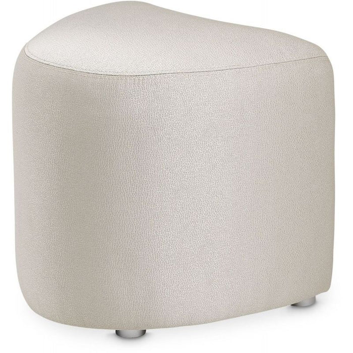 AICO Eclipse Vanity Stool in Moonlight - Bargain Furniture (Detroit, MI)