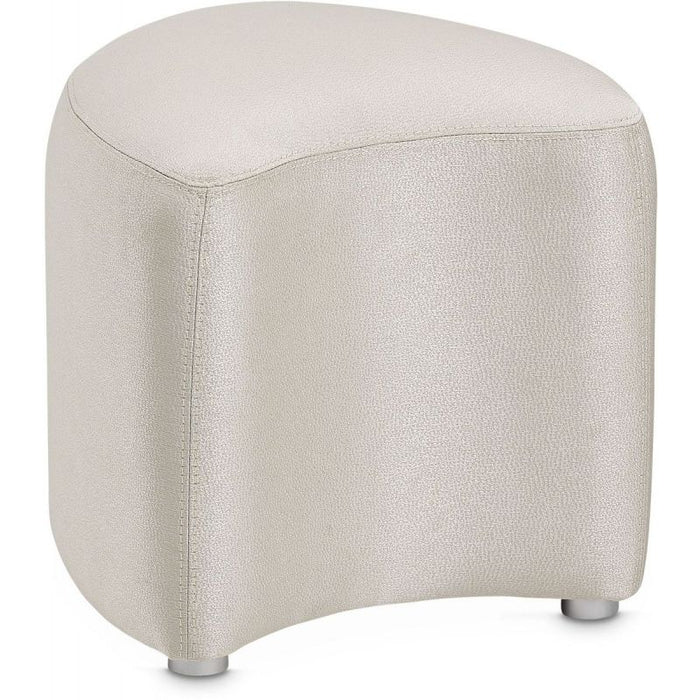 AICO Eclipse Vanity Stool in Moonlight - Bargain Furniture (Detroit, MI)