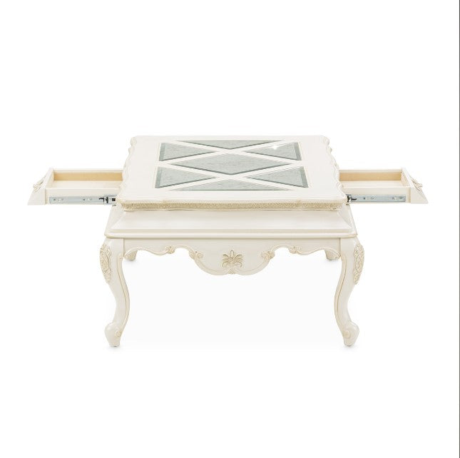 AICO Lavelle Rectangular Cocktail Table in Classic Pearl - Bargain Furniture (Detroit, MI)