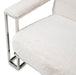 Aico Furniture Trance Chair in White - Bargain Furniture (Detroit, MI)