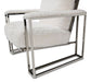 Aico Furniture Trance Chair in White - Bargain Furniture (Detroit, MI)