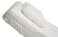 Aico Furniture Trance Upholstered Chaise in White TR-ASTRO41-MST-13 - Bargain Furniture (Detroit, MI)