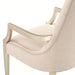 AICO Malibu Crest Arm Chair in Chardonnay (Set of 2) - Bargain Furniture (Detroit, MI)