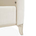 AICO Furniture La Marisia Queen Upholstered Platform Bed in Creamy Pearl - Bargain Furniture (Detroit, MI)