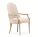 AICO Malibu Crest Arm Chair in Chardonnay (Set of 2) - Bargain Furniture (Detroit, MI)