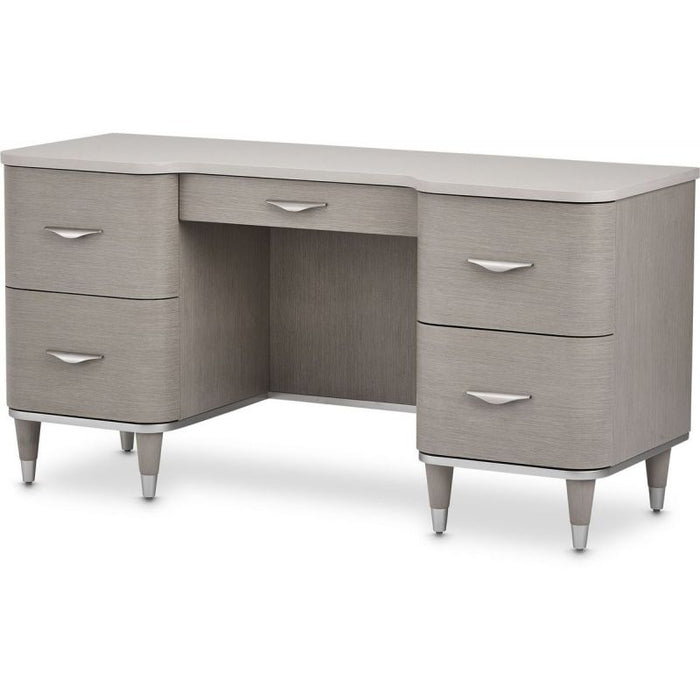 AICO Eclipse Vanity/Writing Desk in Moonlight - Bargain Furniture (Detroit, MI)