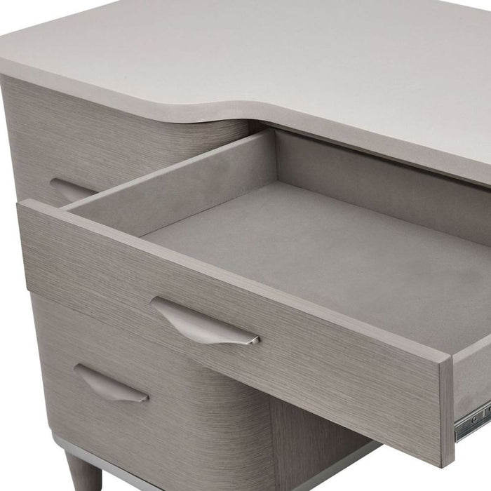 AICO Eclipse Vanity/Writing Desk in Moonlight - Bargain Furniture (Detroit, MI)