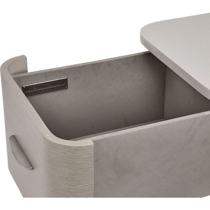 AICO Eclipse Vanity/Writing Desk in Moonlight - Bargain Furniture (Detroit, MI)