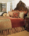 AICO Woodside Park 13-pc King Comforter Set in Spice - Bargain Furniture (Detroit, MI)