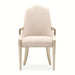 AICO Malibu Crest Arm Chair in Chardonnay (Set of 2) - Bargain Furniture (Detroit, MI)