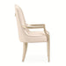 AICO Malibu Crest Arm Chair in Chardonnay (Set of 2) - Bargain Furniture (Detroit, MI)